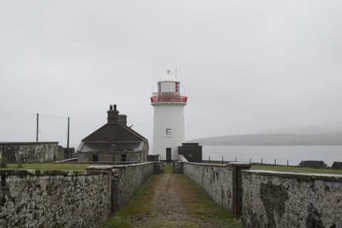 Broadhaven Lighthouse Ballyglass Lighthouse Stock Photos