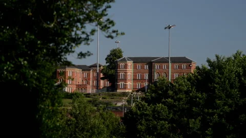 Broadmoor Hospital Stock Footage 134290010