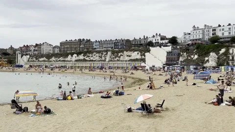 Broadstairs Beach Stock Footage 201219859