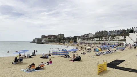 Broadstairs Beach Video stock 201220237