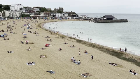 Broadstairs Beach Video stock 202044323