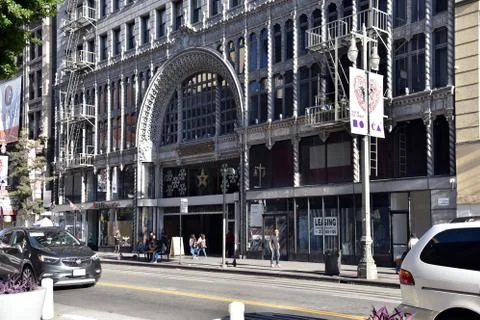 Broadway Arcade Building Stock Photos