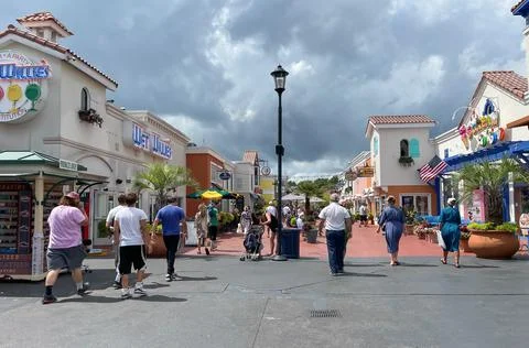 Broadway at the Beach Stock Photos
