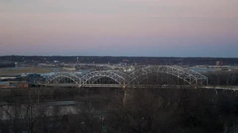 Broadway Bridge Stock Footage 161333664