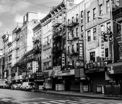 Broadway &amp; Canal St Stock Photos