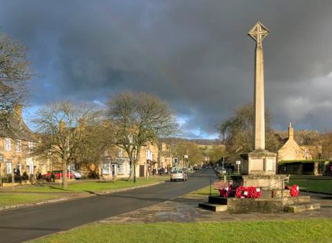 Broadway, cotswolds Stock Photos