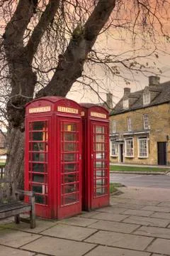 Broadway, cotswolds Stock Photos