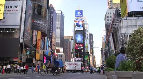 Broadway Stock Footage 32240496