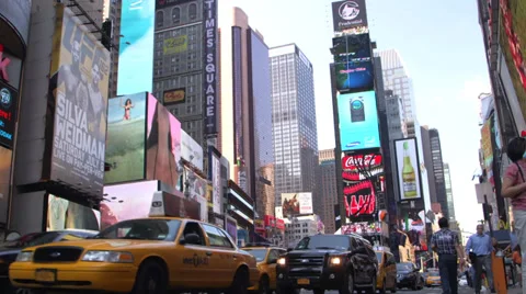 Broadway in New York Stock Footage 32240657