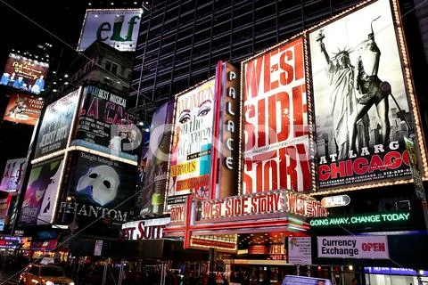 Broadway Show Advertisements