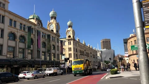 Broadway - Sydney Stock Footage 139150554