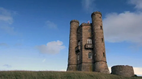 Broadway Tower Stock Footage 506469