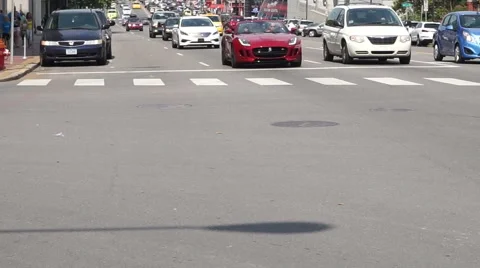 Broadway Traffic Video stock 53838693