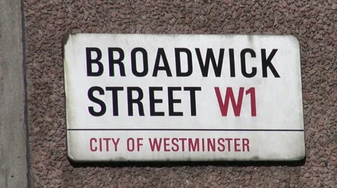 Broadwick st Stock Footage 49970384