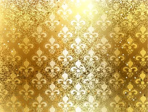 Brocade background Stock Illustration