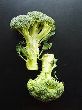 Broccoli cabbage closeup Stock Photos