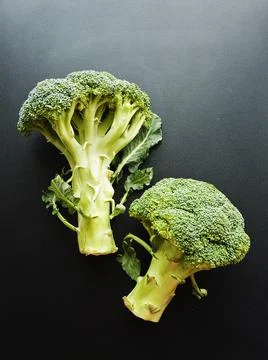 Broccoli cabbage closeup Stock Photos