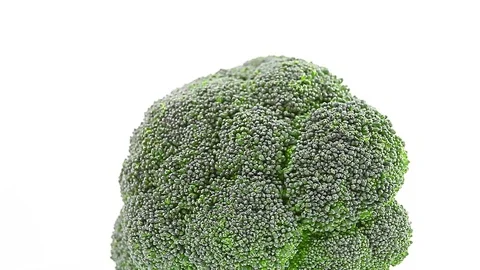 Broccoli cabbage rotates Stock Footage 125067167