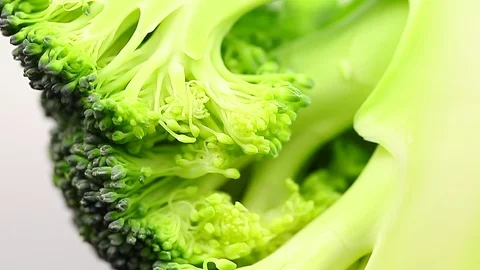 Broccoli cabbage rotates Stock-Footage 125067219