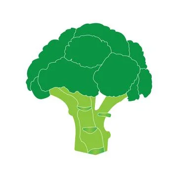 Broccoli icon Stock Illustration