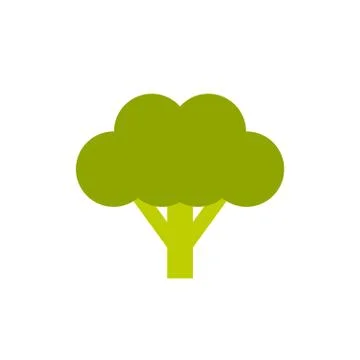 Broccoli icon, vector illustration Stock Illustration