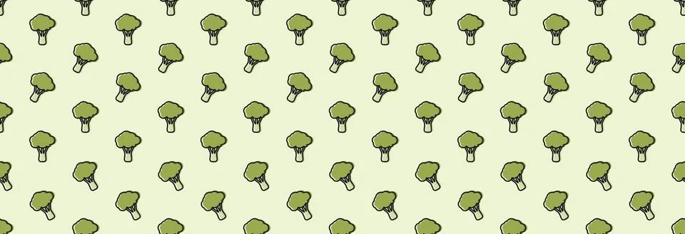 Broccoli. Illustrazione stock