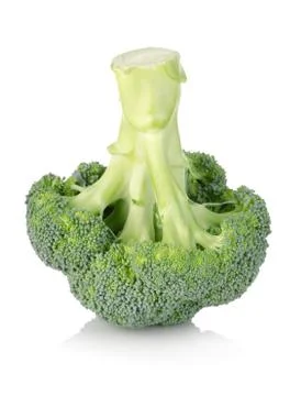 Broccoli isolated Stock Photos