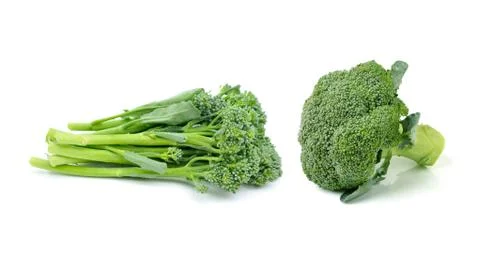 Broccoli isolated on white background Stock Photos