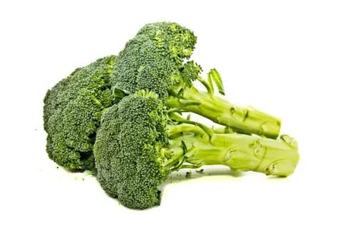 Broccoli isolated on white background Foto stock