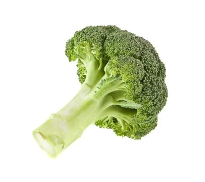 Broccoli isolated on white background Stock Photos
