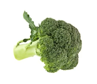 Broccoli isolated on white background Stock Photos