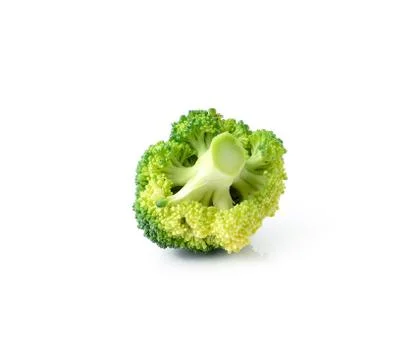 Broccoli isolated on white background Stock Photos