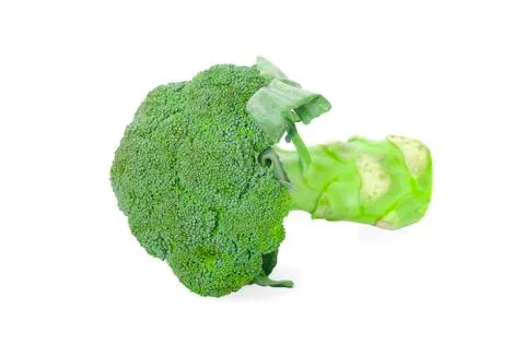 Broccoli isolated on white background Stock Photos