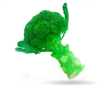 Broccoli isolated on white background Stock Photos