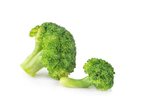 Broccoli isolated on white background Stock Photos
