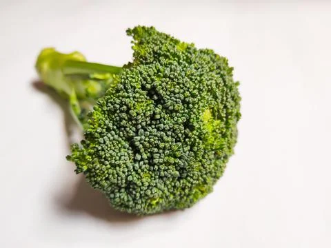 Broccoli isolated on white background Stock Photos