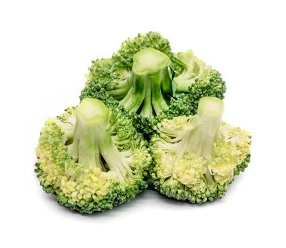 Broccoli isolated on white background Stock Photos