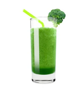 Broccoli juice Stock Photos