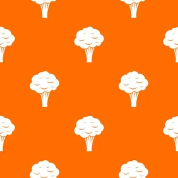Broccoli pattern seamless Stock Illustration
