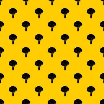Broccoli pattern vector イラスト素材