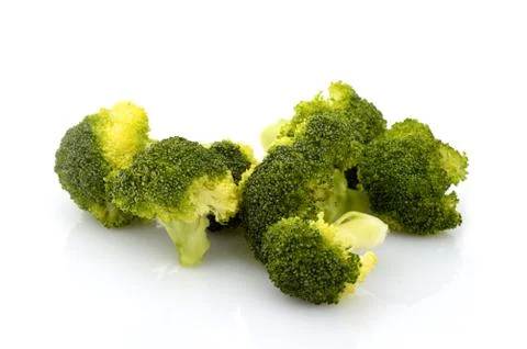 Broccoli pieces Stock Photos