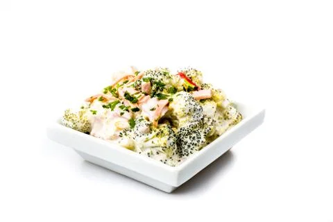 Broccoli salad Foto stock