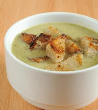 Broccoli soup 스톡 사진