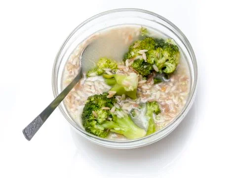 Broccoli soup Stock Photos