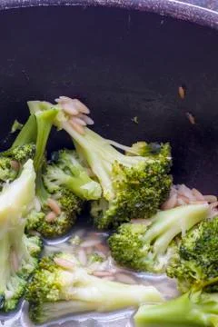 Broccoli soup Stock Photos