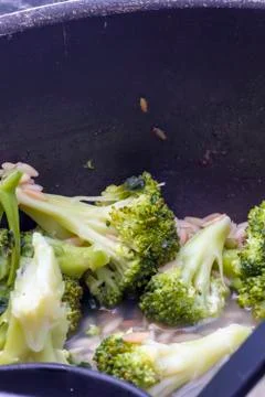 Broccoli soup Foto stock