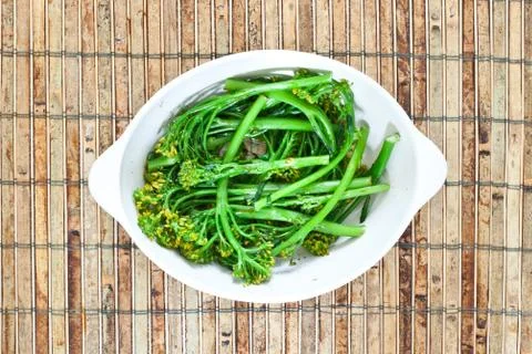 Broccoli stems Stock Photos