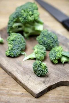 Broccoli vegetable Stock Photos