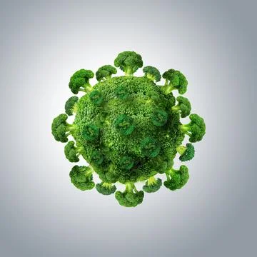 Broccoli virus Stock Photos