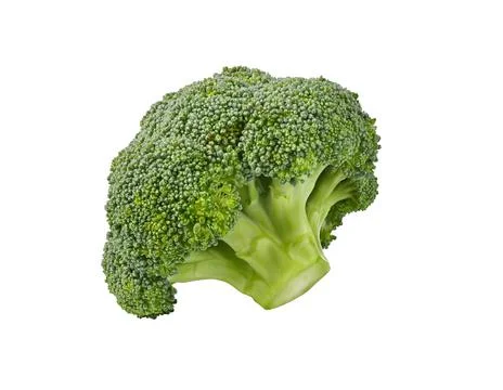 Broccoli on white background Stock Photos